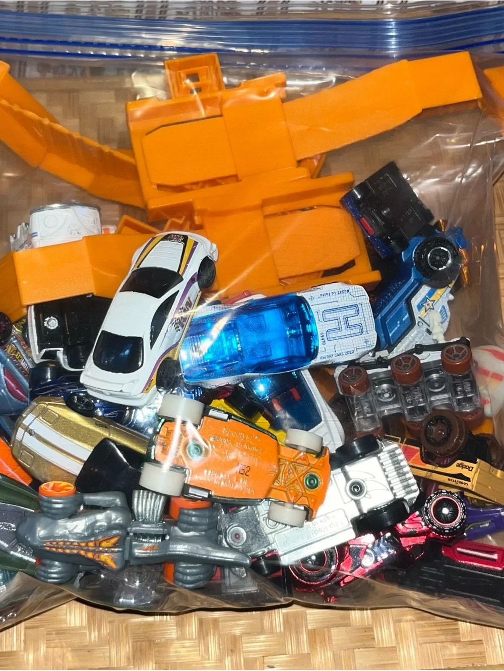 Hot wheels mystery bag